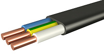 Кабель ВВГ-пнг(A)-LS 3*  10 (ГОСТ) (плоский)