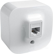 Розетка ОУ RJ-45 (1-я cat. 5e) Белый Quteo LEGRAND