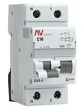 АВДТ DVA-6 C16/1+N 30мА, тип АС, 6кА AVERES EKF