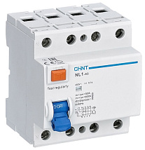 УЗО NL1-63 63/4 300mA, тип AC, 6kA CHINT