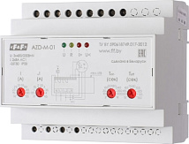 Реле защиты эл.двигателя многофунк. AZD-01 (3ф+N конт. тока 10-59, 5А)