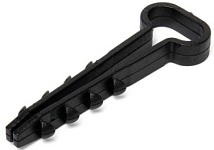 Дюбель-хомут ДХП 10-5 Черный Fortisflex (100шт) (аналог USMP-2)