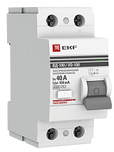УЗО ВД-100 40/2 100мА, тип AC, 4,5кА PROXIMA EKF