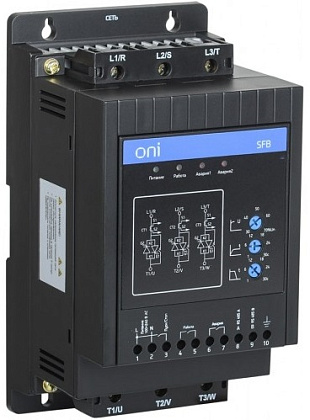 Устройство плавного пуска SFB 3Ф 380В 11кВт 22A Uупр 110-220В ONI