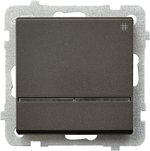 Выключатель LP-4RS/m/40 1071 проходной с подсветкой (без рамки)