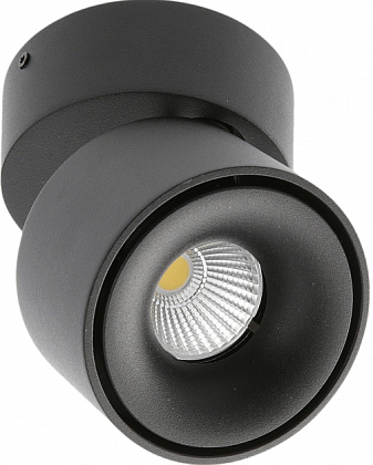 Спот LED BIANCO 8Вт 4000K 680Лм IP20 75мм черный 36° GTV