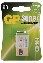 Батарейка 6LR61(крона) SUPER ALKALINE GP BL-1