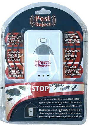 Отпугиватель ультразвуковой от грызунов PEST Reject 220