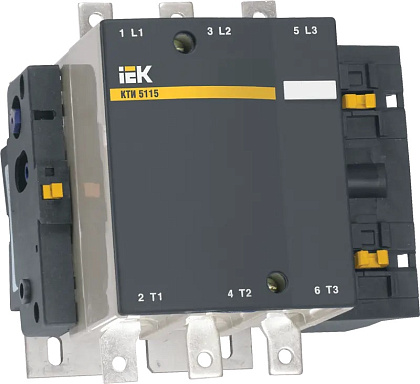 Контактор КТИ-5265 (кат.230В 265А 132кВт 1но) IEK