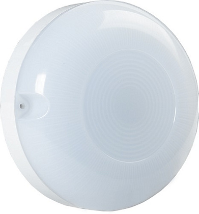 Светильник LED ЖКХ ДПО 1001 8W 560Lm 4000K IP54 круг с акуст датч IEK