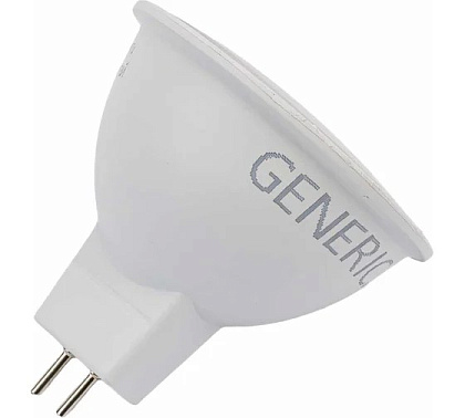 Лампа LED MR16 GU5.3 4000К 10Вт 1000Lm GENERICA