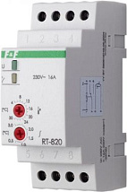 Реле температуры с датч. RT-820 (1NC*16А, +4...+30°С) F&F