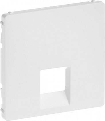 Лицевая панель для Розетки RJ11/45 Белая  LIFE LEGRAND