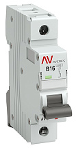 Автоматический выключатель AV-6 B16/1 6кА  AVERES EKF