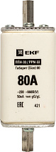 Вставка плавкая ППН-33 160/80А 660В габарит 00 EKF