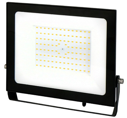 Прожектор LED LUMINO 4000K 100W 10000Lm IP65 черный Ledline