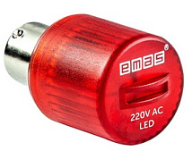 Светодиод LED 220VAC красный