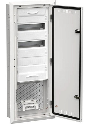 Щит металл. КОМБО TITAN 5 ЩРв-36 (1х60) IP30 белый (880х365х130) IEK