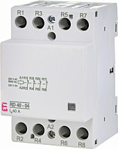 Контактор модульный RD 40-04 (кат.24V AC/DC 40А 4нз) ETI