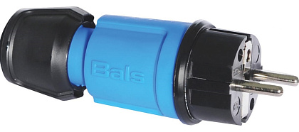 Вилка переносная 16A 3п (2P+E) IP44, 250В, синий MULTI-GRIP BALS