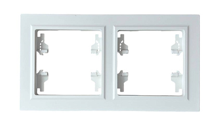 Рамка 2-я белая U1A-029 SoftTouch AWSPRODUCTS