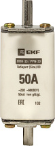 Вставка плавкая ППН-33 160/50А 660В габарит 00 EKF