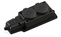 Колодка каучук 2-я с/з IP44 MultiSet Systeme Electric