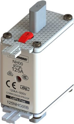 Предохранитель керам. NHG FUSE 125A 500V GG/Gl SIZE 00