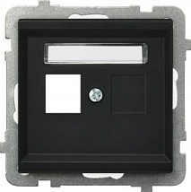 Корпус розетки одинарной GPK-1R/p/33