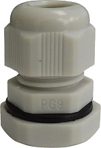 Ввод кабельный IP 68,PG9, цвет серый