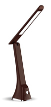 Светильник настольный Ultraflash UF-733 C10 коричневы (LED 8 Вт, 3 уровня яркости)