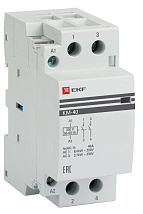 Контактор модульный КМ 40/20 (кат.230В AC, 2но, 40A PROxima) EKF