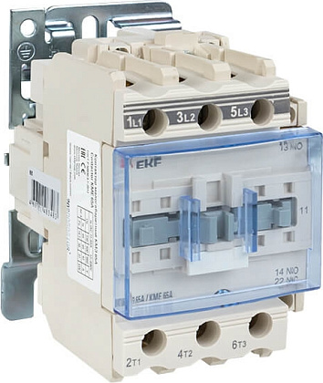 Контактор КМЭ 65А (кат.220В АС, 65А, 37кВт, 1но. 1нз) EKF
