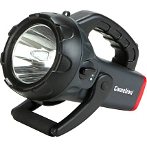 Фонарь Camelion 2931R2  (фонарь аккум 220В/12В, карбон,   10W  CREE LED, 4В 4А-ч, пластик, коробка)