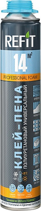 Клей-пена  всесезонная (проф., 780гр.) REFIT