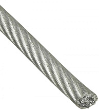 Трос стальной PVC DIN 3055 2,0/3,0мм