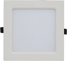 Панель LED квадратная SLP-eco 6Вт 230В  4000К 420Лм 108х108х23мм белая IP40