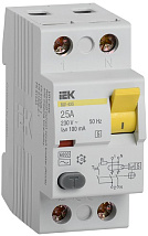 УЗО ВД1-63S 63/4 30мА, тип АС, 6кА IEK
