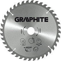 Диск пильный 200 x 30 мм 40 зуба Graphite