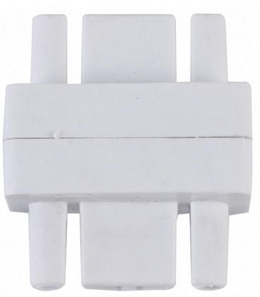 Коннектор шинопровода прямой SC-1W-TL белый серии TOP-LINE IN HOME