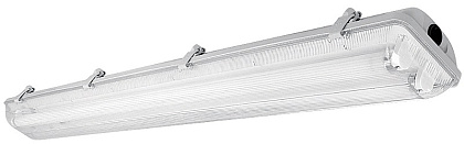 Светильник линейный для ламп LED HELIOS T8/G13 2хT8 1500мм IP65 GTV
