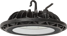 Светильник подвесной LED ДСП 4006 6500К 200Вт 20000Lm IP65 черный IEK