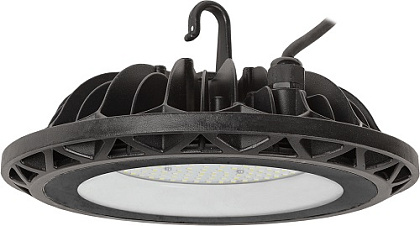 Светильник подвесной LED ДСП 4006 6500К 200Вт 20000Lm IP65 черный IEK