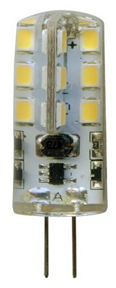 Лампа LED JC G4 3000К  2Вт 100Lm 12В капсула LEEK