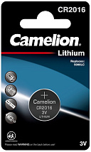 Элемент питания Camelion CR2016 BL-1 (литиевая,3V)