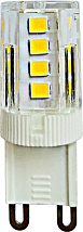 Лампа светодиодная LED-JC-220/3W/3000K/G4/CL GLZ09TR