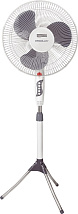Вентилятор напольный ELX-FS02-C31  серый с белым (16 дюймов , 45 Вт, 220-240 В, 130 см) ERGOLUX