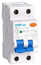 АВДТ NB1L C32/1+N 30мА, тип АC, 10кА CHINT