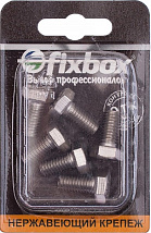 Болт М8*16 DIN933 нерж. (6 шт.) (Стройбат)