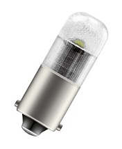 Лампа 3850 T4W CW-02B 1W 12V BA9S 6000K (блистер - 2шт)